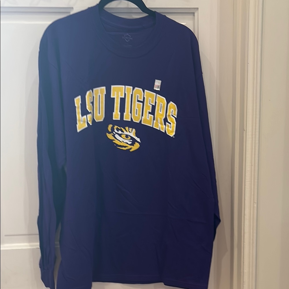 LSU Tigers Purple Long Sleeve Shirt